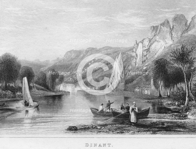'Dinant', 1850. Artist: Shury & Son.
