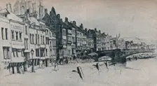 Dinant 1907. Artist: David Young Cameron