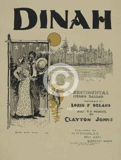 'Dinah', 1900. Creator: Unknown.