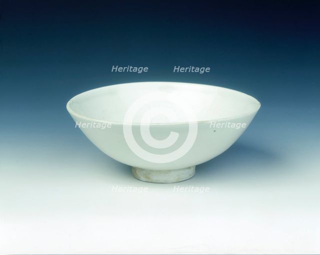Ding type bowl with deer motif, Jin dynasty, China, late 12th century. Creator: Unknown.