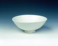 Ding type bowl with deer motif, Jin dynasty, China, late 12th century. Creator: Unknown
