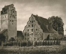 Dinkelsbuhl. Nordlinger Gate - Town Mill 1931. Artist: Kurt Hielscher