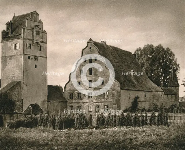 'Dinkelsbuhl. Nordlinger Gate - Town Mill', 1931. Artist: Kurt Hielscher.