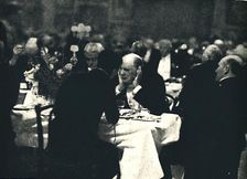 Dining Out at Burlington House 1932, (1945). Creator: Unknown