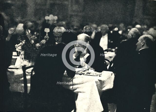 'Dining Out at Burlington House', 1932, (1945). Creator: Unknown.