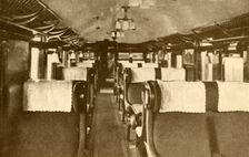 Dining-Car, London Midland and Scottish Railway 1930. Creator: Unknown