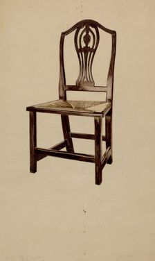 Dining Chair, c. 1936. Creators: McCarthy, Donald Donovan