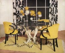 Dining-room group by Hayes Marshall for Fortnum & Mason Ltd., London 1937 Creator: Unknown