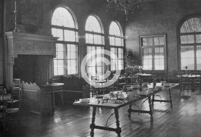 Dining room, Gulf Stream Golf Club, Palm Beach, Florida, 1925. Artist: Unknown.