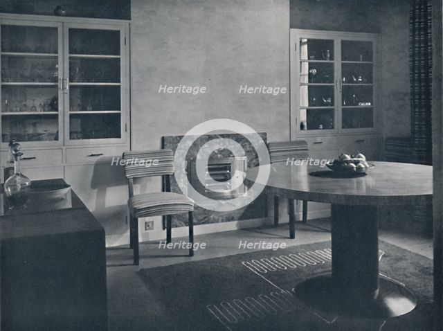 'Dining-room for a house in Highgate Village, London', 1936. Artist: Unknown.