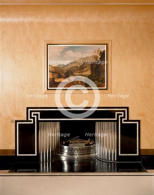Dining room fireplace, Eltham Palace, Greenwich, London, c2000s(?). Artist: Historic England Staff Photographer.