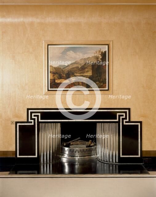 Dining room fireplace, Eltham Palace, Greenwich, London, c2000s(?). Artist: Historic England Staff Photographer.