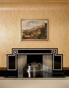 Dining room fireplace, Eltham Palace, Greenwich, London, c2000s(?). Artist: Historic England Staff Photographer