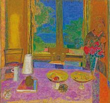 Dining Room on the Garden (Grande salle à manger sur le jardin), 1934-1935