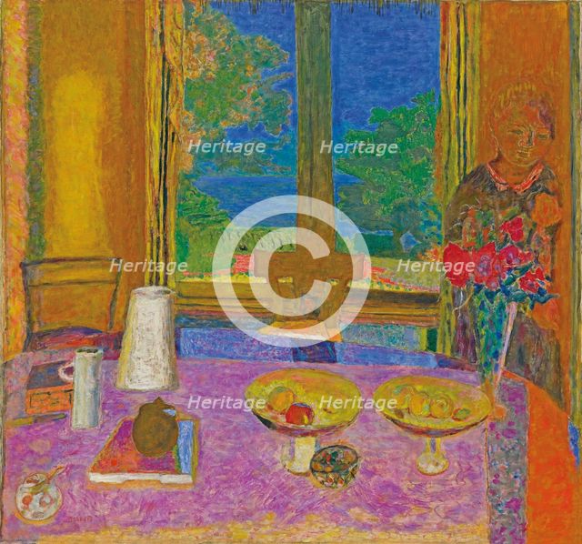 Dining Room on the Garden (Grande salle à manger sur le jardin), 1934-1935.