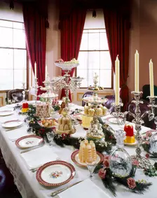 Dining Room, Osborne House, c1990-2010. Artist: Nigel Corrie