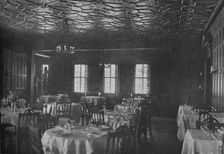 Dining room, North Shore Country Club, Glen Cove, New York, 1925