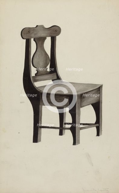 Dining Room Suite, 1935/1942. Creator: Juanita Lantz.