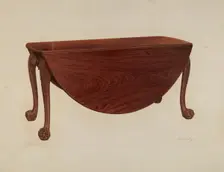 Dining Table, 1941. Creator: Isidore Sovensky