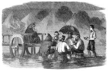 Dining under difficulties - from a sketch by our special artist in China, 1860. Creator: Unknown