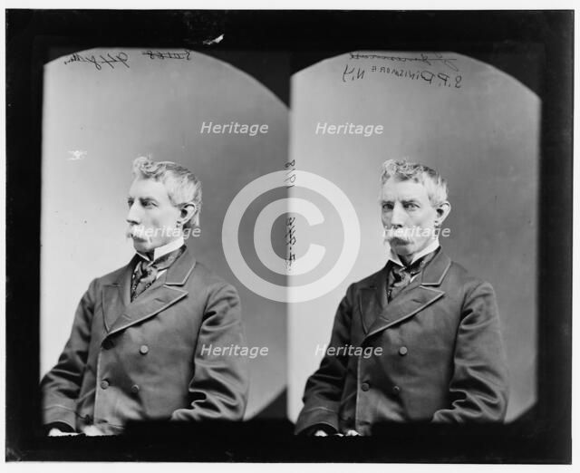 Dinismore, Hon. S.P. of N.Y. ?, between 1865 and 1880. Creator: Unknown.