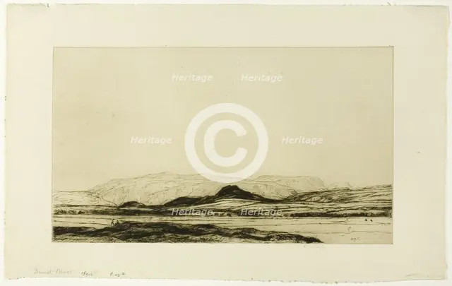 Dinnet Moor, 1912. Creator: David Young Cameron.