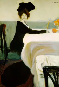 Dinner 1902. Artist: Leon Bakst