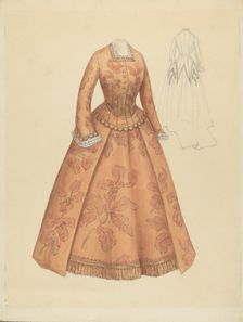 Dinner Dress, 1935/1942. Creator: Hedwig Emanuel