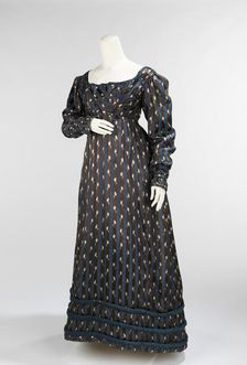 Dinner dress, British, ca. 1820. Creator: Unknown