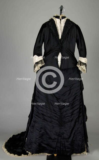 Dinner ensemble, American, 1878-80. Creator: Unknown.