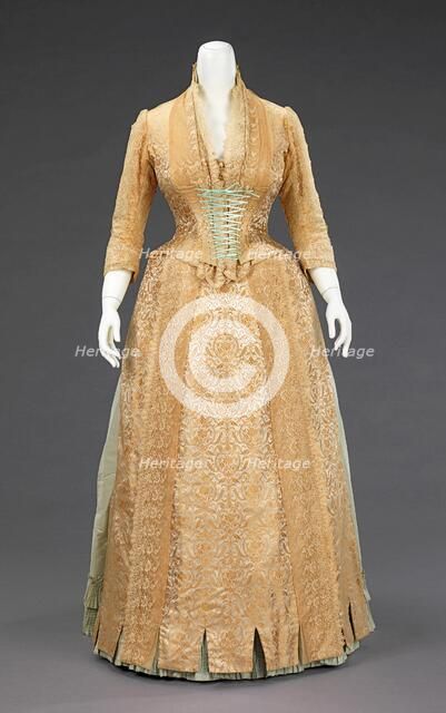 Dinner ensemble, French, 1874. Creator: Kingsbury.