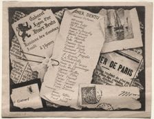 Dinner Invitation, c. 1882. Creator: Henri Charles Guérard (French, 1846-1897)