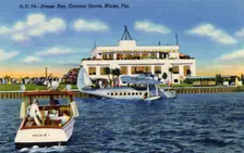Dinner Key, Coconut Grove, Miami, Florida, USA, 1941