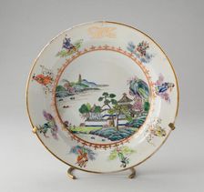 Dinner Plate, 1796/1810. Creator: Unknown