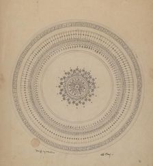 Dinner Plate, c. 1940. Creator: Edith Olney