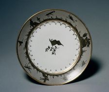 Dinner Plate, c.1805. Creator: Guérhard et Dihl (French), probably by