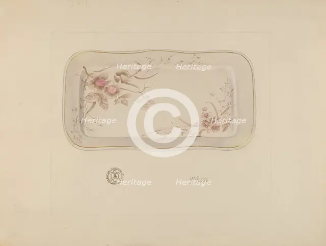 Dinner Tray, c. 1937. Creator: Joseph Sudek.