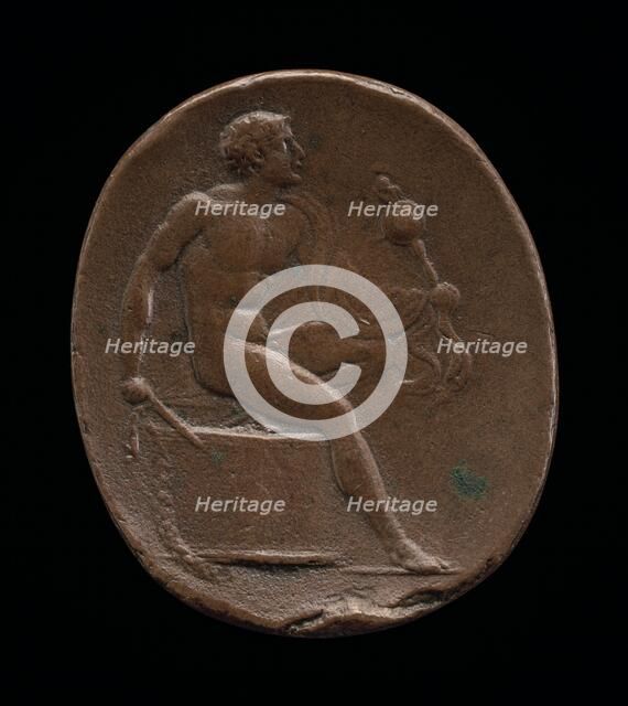 Diomedes and the Palladium, mid 15th century. Creator: Unknown.