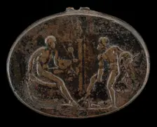 Diomedes, Ulysses and the Palladium, mid 15th century. Creator: Unknown