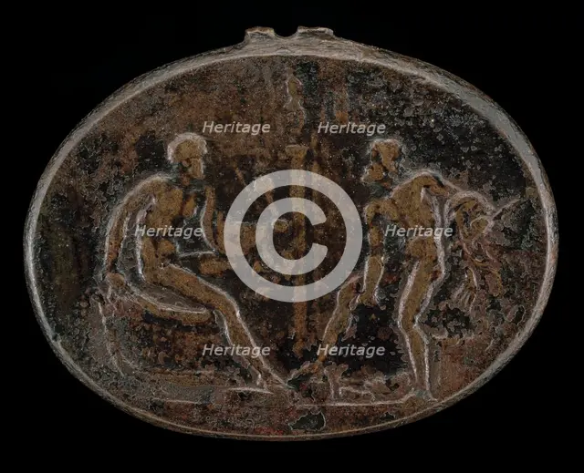 Diomedes, Ulysses and the Palladium, mid 15th century. Creator: Unknown.