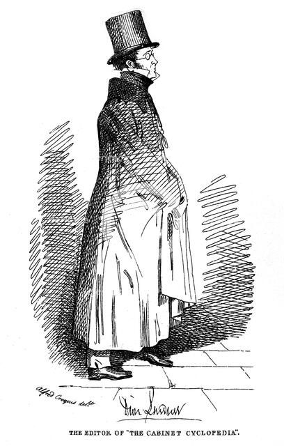 Dionysius Lardner, Irish-born scientific writer, 1835. Artist: Unknown