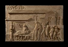 Dionysos visits poet, from Rome, 1st century