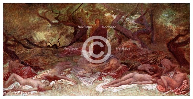 'Dionysus and the Maenads', 1901. Artist: Unknown