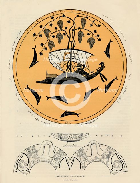 'Dionysus' Sea-faring, (Berlin Museum)', 1886. Artist: Unknown.