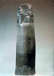 Diorite stele inscribed with the laws of Hammurabi, 18th century BC
