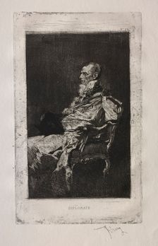 Diplomate. Creator: Mariano Fortuny y Carbó (Spanish, 1838-1874)