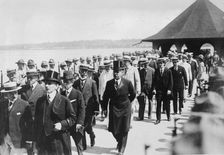 Diplomats at Mt. Vernon, 1916. Creator: Bain News Service