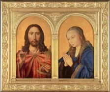 Diptych: Christ and the Virgin, Between 1500 and 1550. Artist: Massys, Quentin (1466–1530)