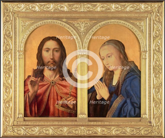 Diptych: Christ and the Virgin, Between 1500 and 1550. Artist: Massys, Quentin (1466–1530)