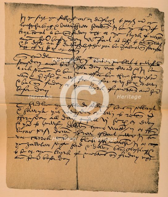 Directions for movement of troops prior to the battle of Solway Moss, (1542), 1889. Artist: James Stillie